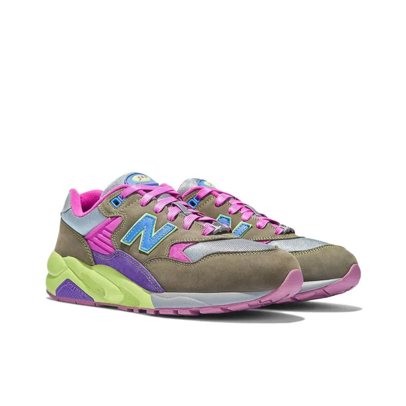 NEW BALANCE 580 STRAY RATS KHAKI PURPLE